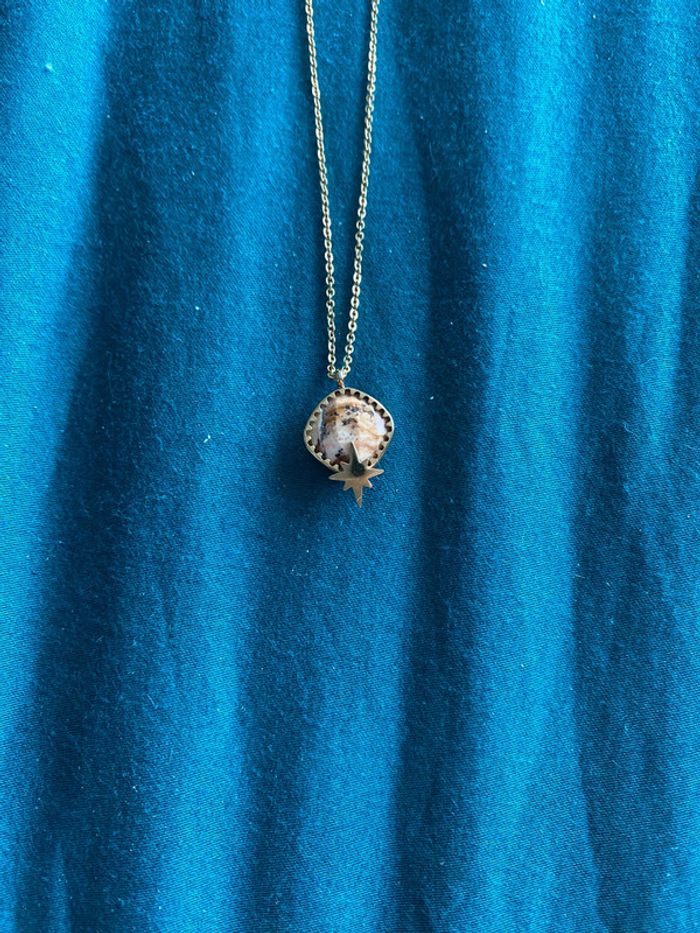 Collier Zag doré