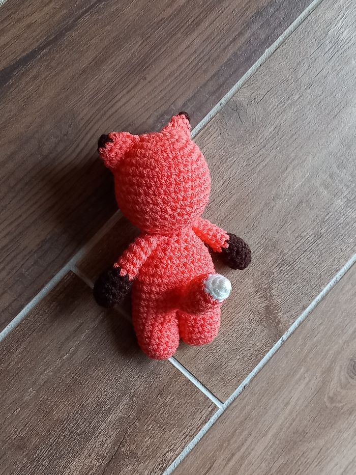 Amigurumi renard 15cm - photo numéro 3