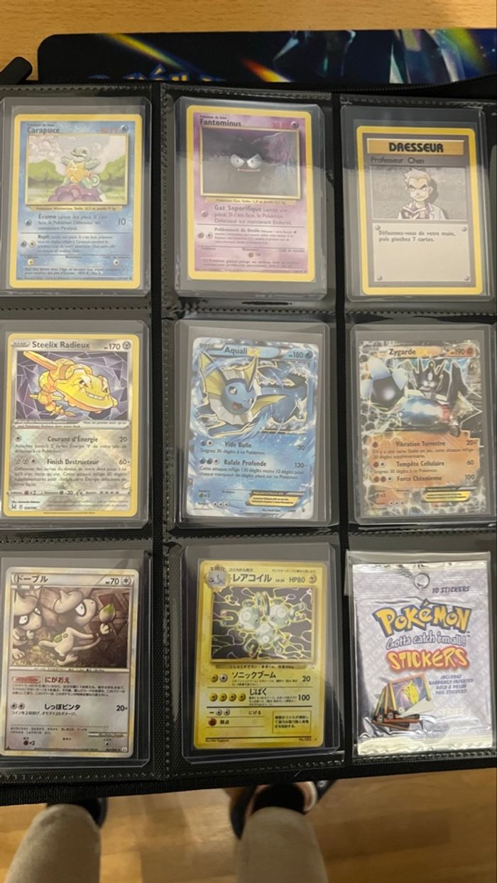 Classeur carte Pokémon sous toploader - photo numéro 6