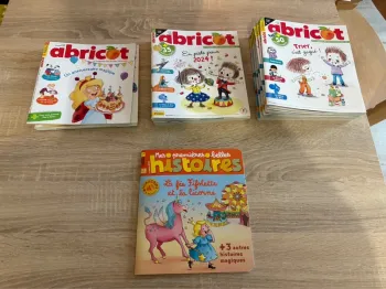 Lot magazines abricot