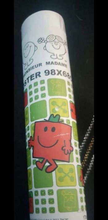 Poster enfant Mr Costaud