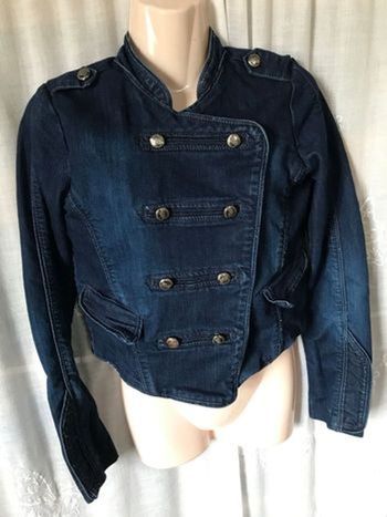 Veste officier en jeans S Redseventy jeans