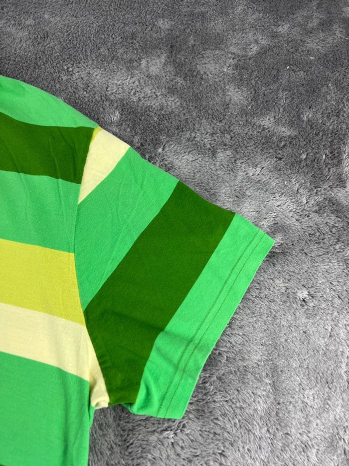 Polo rayé Puma vert et jaune – Taille XXL - photo numéro 13