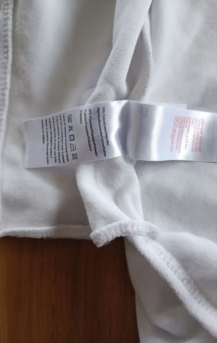 Pyjama dors-bien velours Vertbaudet blanc unisexe - photo numéro 10