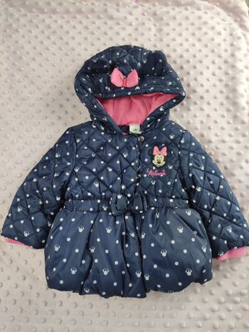 Manteau doudoune Minnie 68 6 mois 