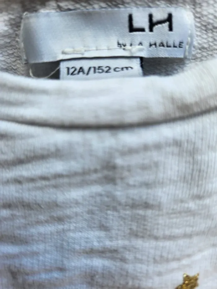 T-shirt blanc fille "Unicorns Are Real" - LH by La Halle 12 ans - photo numéro 3
