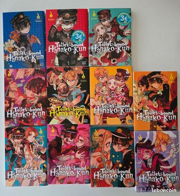 Lot de 11 Manga Toilet bound Hanako Kun. Neuf