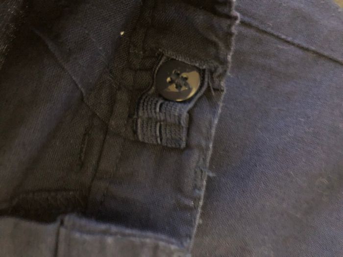 Pantalon bleu marine 6 mois Kiabi état neuf - photo numéro 5