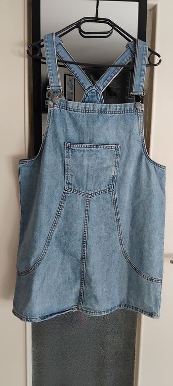 Robe en Jean à bretelles T 44