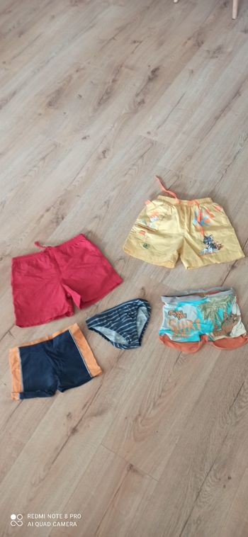 Shorts de gains 4 ans