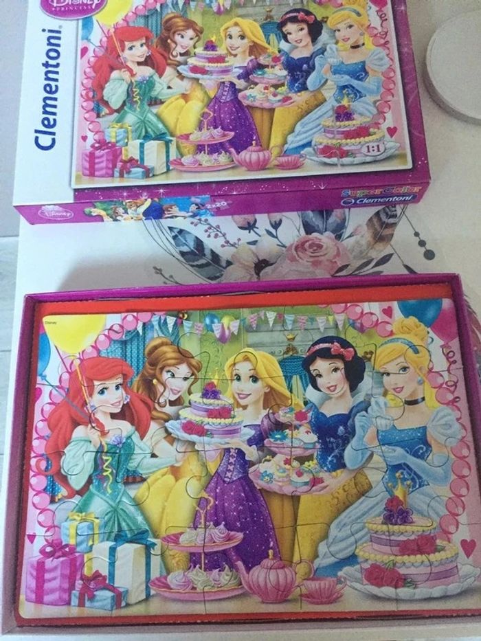 Puzzles x 2 Princesses Disney - photo numéro 4