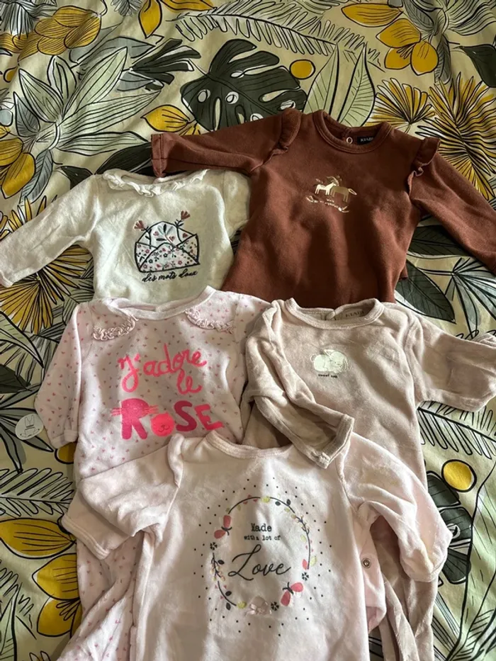 Lot de 6 pyjama chaud