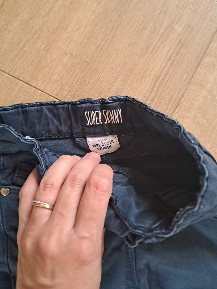 Pantalon skinny tape a l'œil 5 ans - photo numéro 2