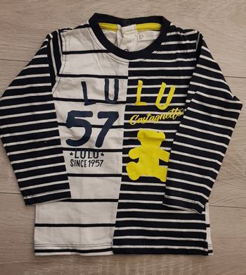 T-shirt manche longue lulu castagnette