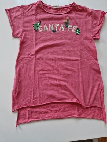 T-shirt fille Zara 9/10 ans Santa Fe
