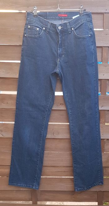 Jean mom vintage taille haute