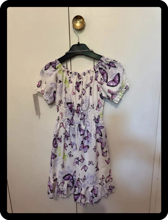 Robe à papillons violets - photo numéro 2