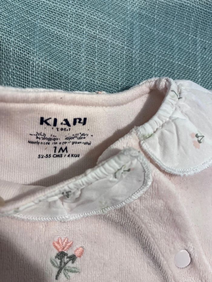 Lot 2 pyjamas jumelles taille 1 mois - photo numéro 7