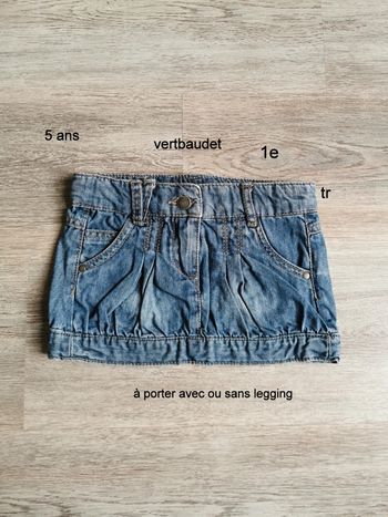 Mini jupe vertbaudet