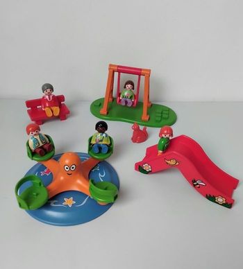 PLAYMOBIL 123 Jardin Enfants Parc Multi-activités 🛝