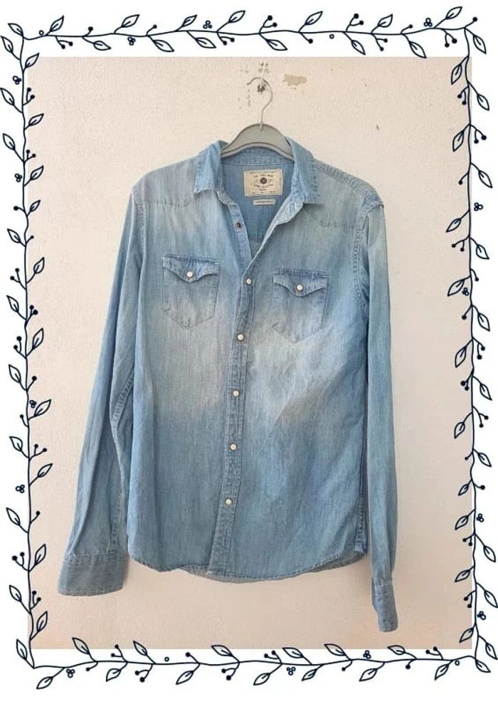Chemise en jean slim fit