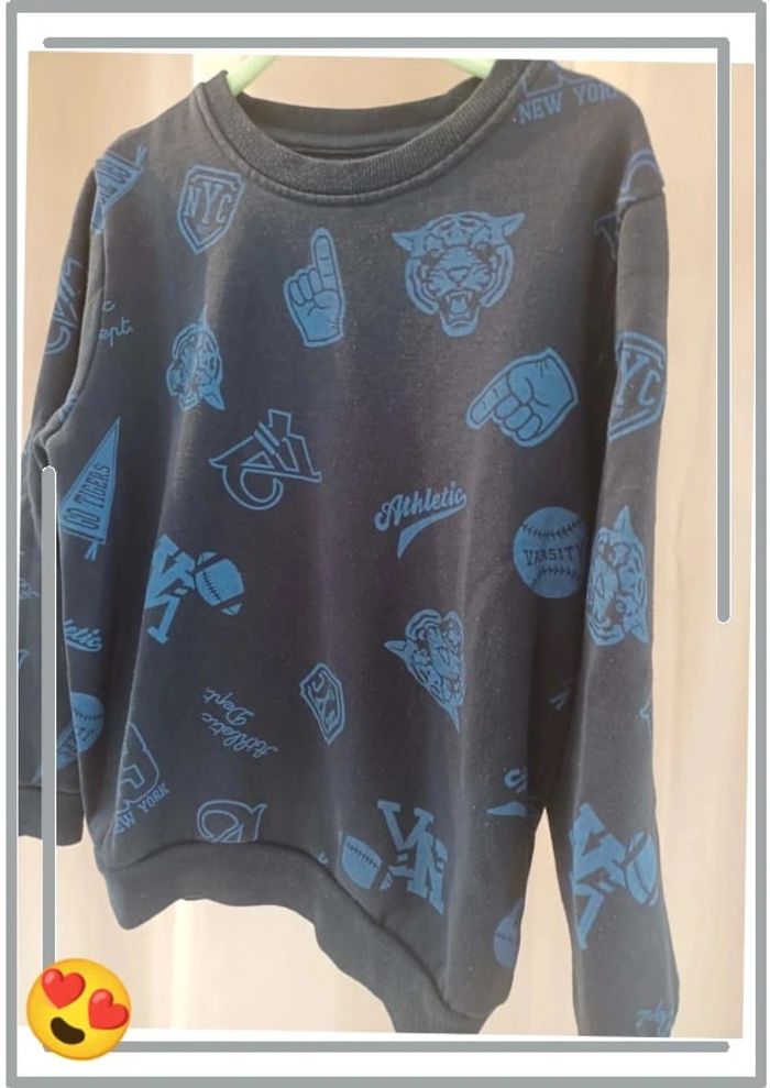 Pull bleu Primark 8/9ans - photo numéro 2