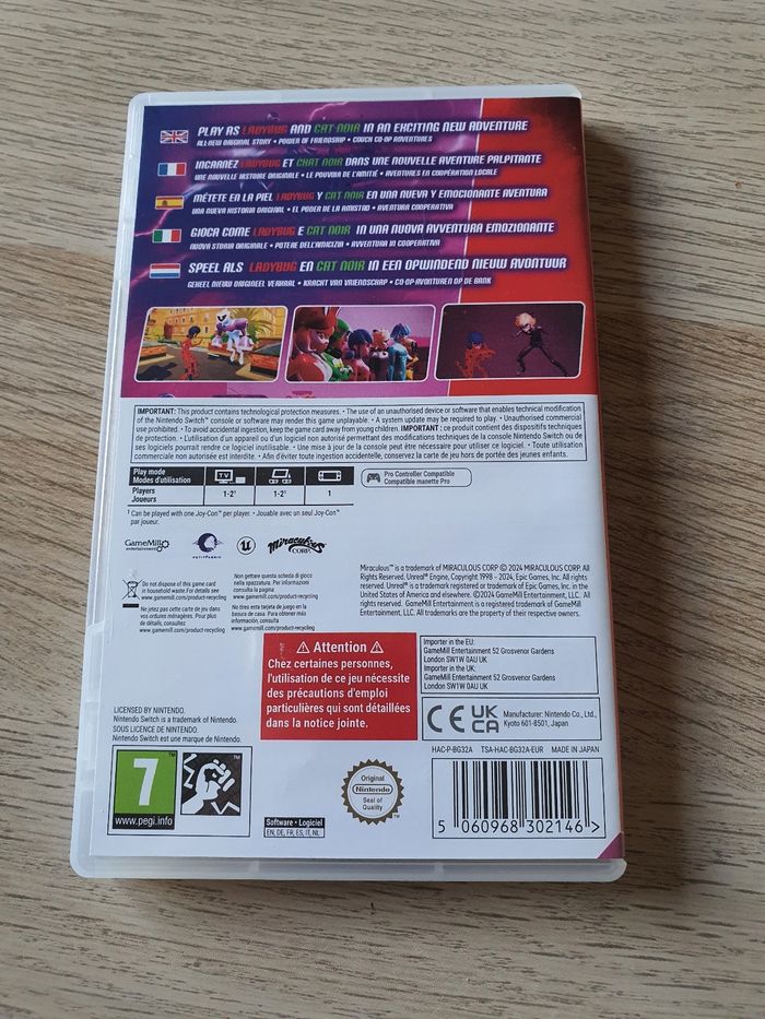 Jeu Nintendo Switch Miraculous Paris under siege - photo numéro 3