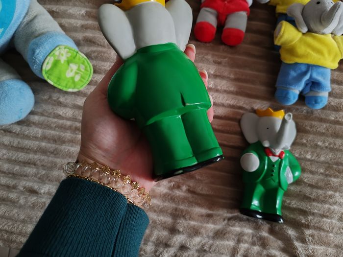 Lot peluche Babar - photo numéro 4