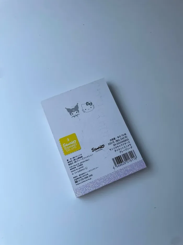 Bloc note hello kitty kawaii - photo numéro 2