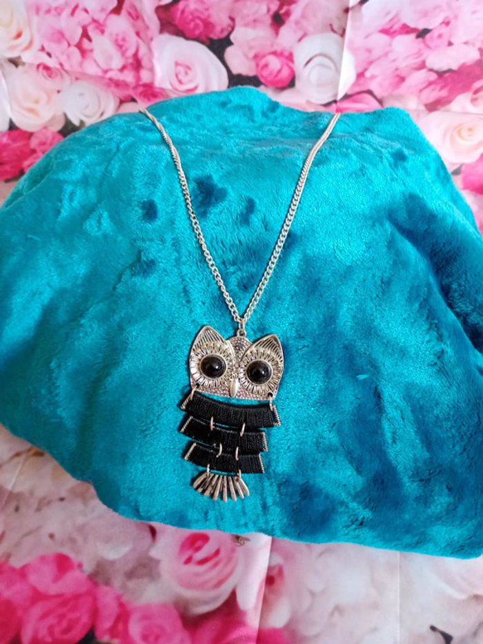 Grand collier hibou