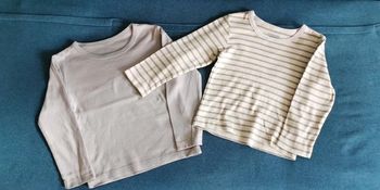 Lot 2 tee shirts manches longues
