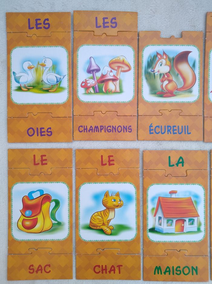 Puzzle Les mots Clementoni - photo numéro 5