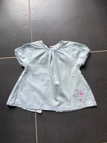 Blouse jeans léger 18 mois