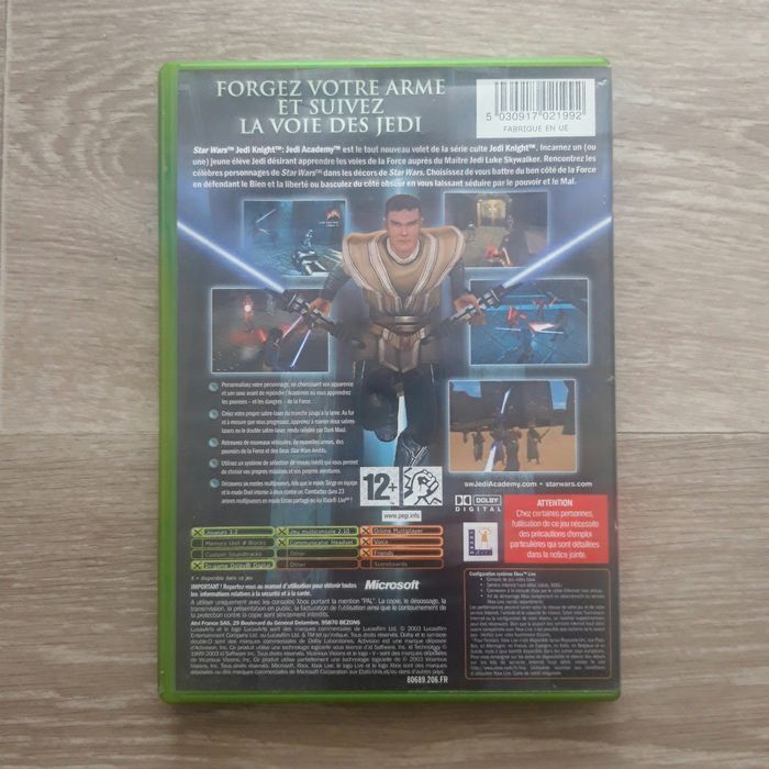 Star Wars jedi knight academy jeu Xbox - photo numéro 2