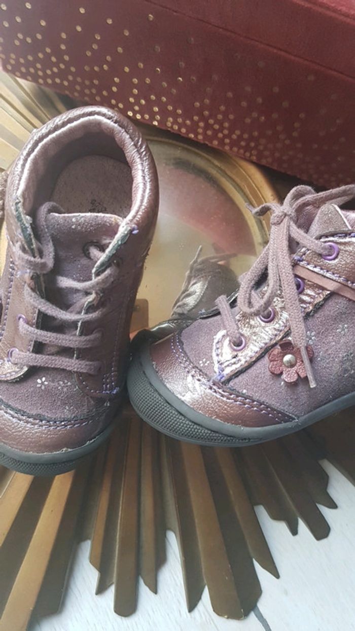 Botillons de marche fille mod8 p.20 mauves - photo numéro 6