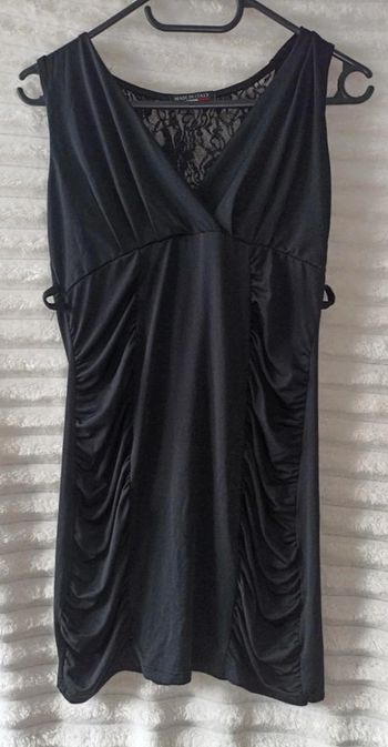 Robe moulante noir