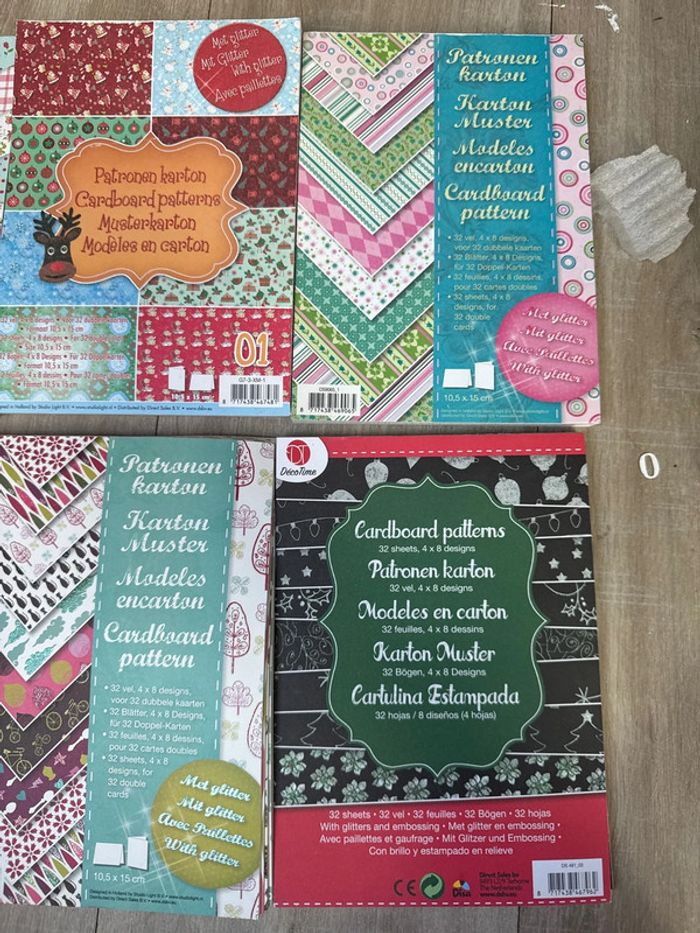 Lot de papiers scrapbooking neufs - photo numéro 3