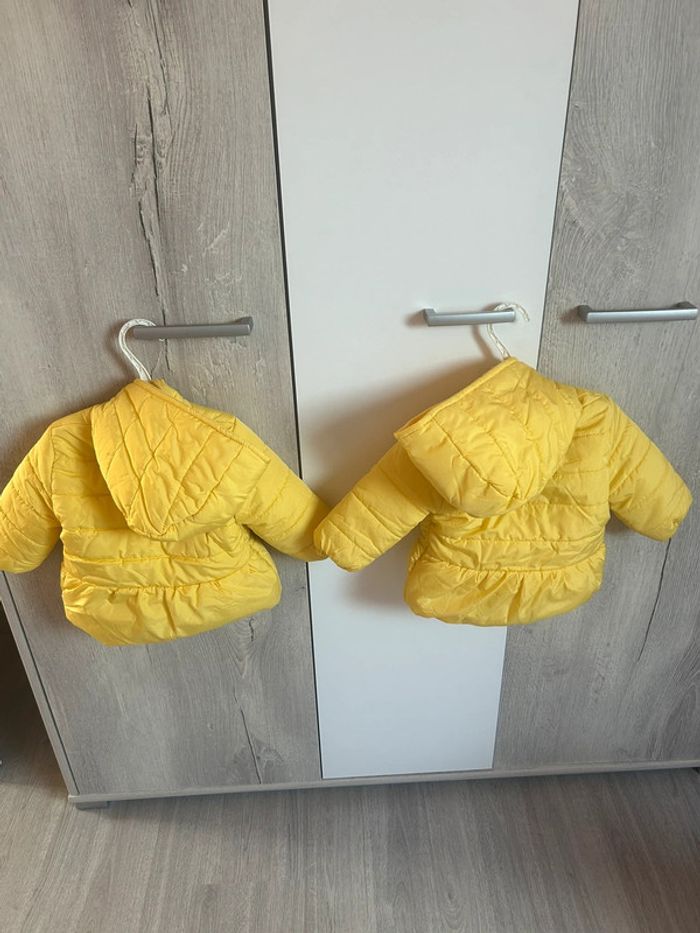 Lot doudoune Rembourrés Zippy jaune - photo numéro 5