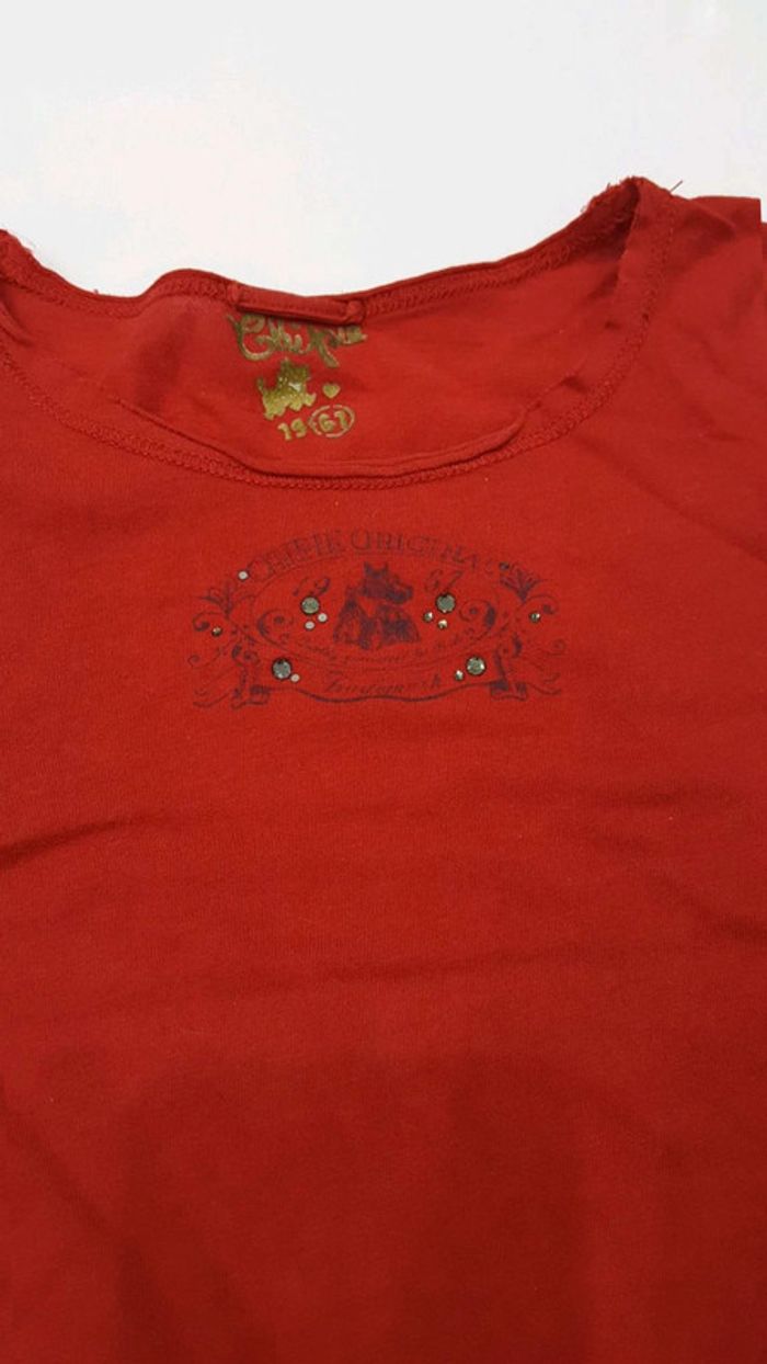 T  shirt  chipie  18  mois - photo numéro 2