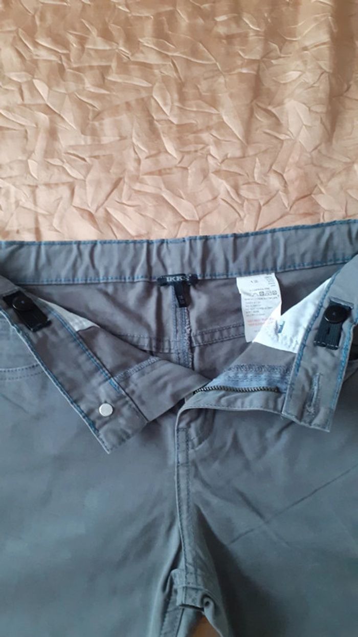 Jean IKKS gris 12 ans - photo numéro 4