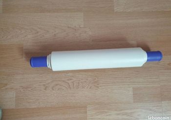 Rouleau à pâtisserie Tupperware neuf blanc bleu/violet