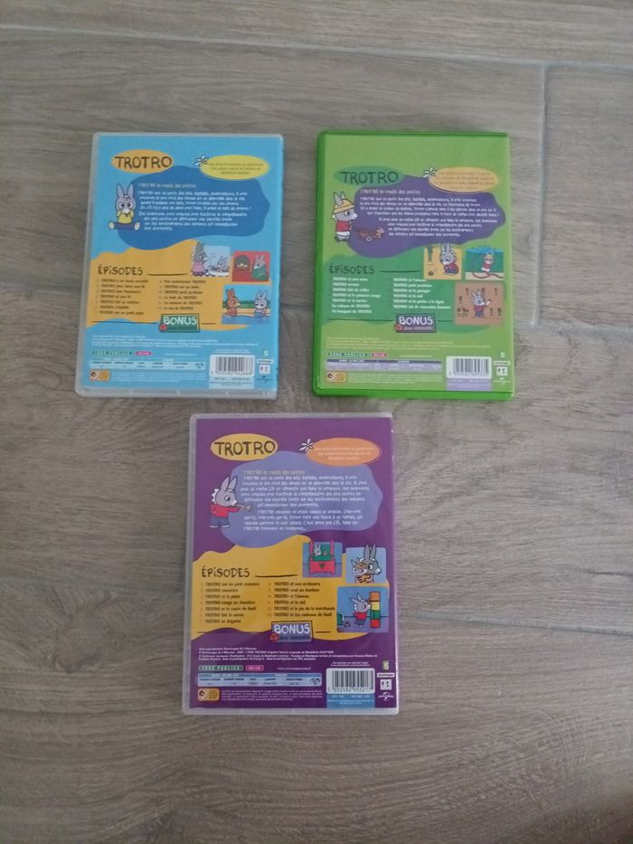 Lot de 3 dvd Trotro - photo numéro 2