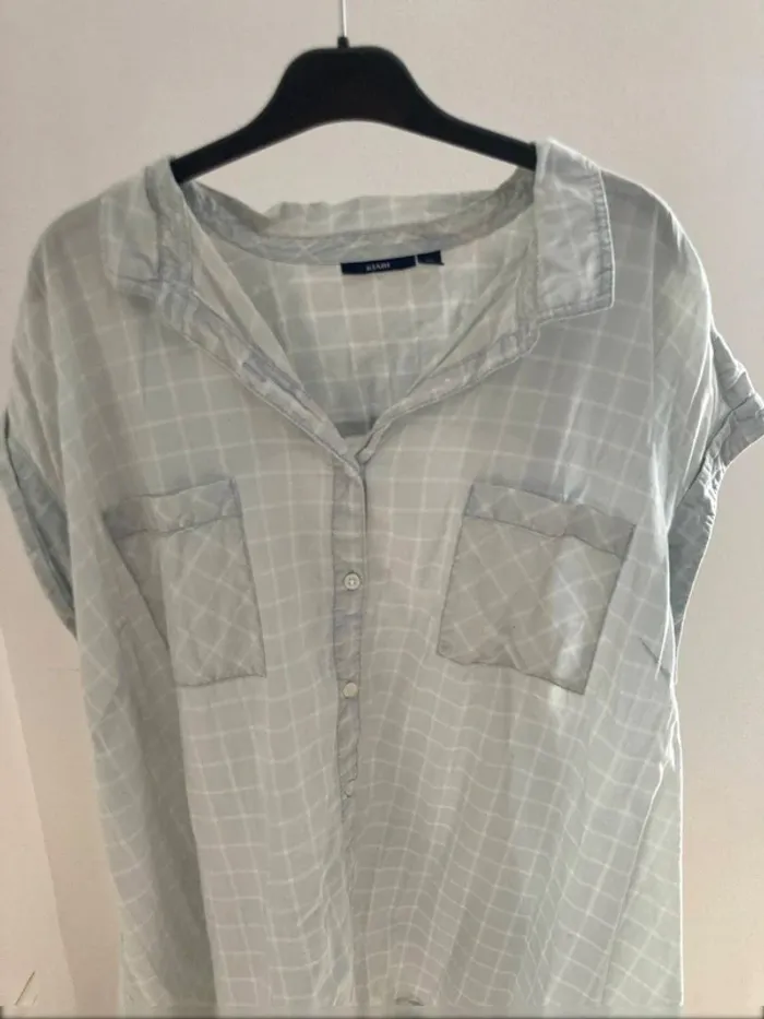 Blouse bleu clair - photo numéro 2