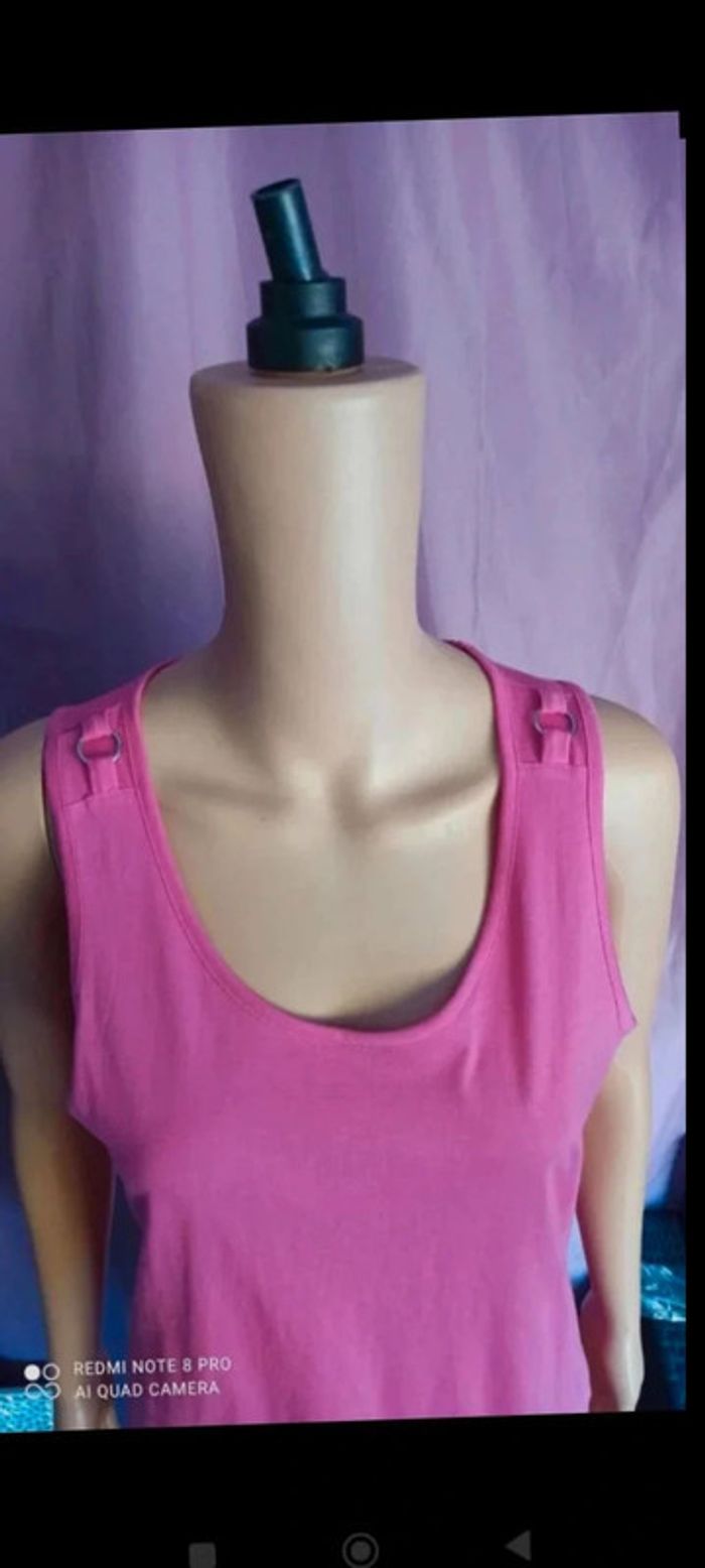 Débardeur  rose  taille  2 - photo numéro 5