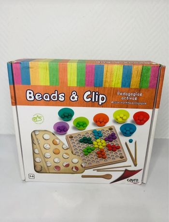 Jouet éducatif Bead & Clip
