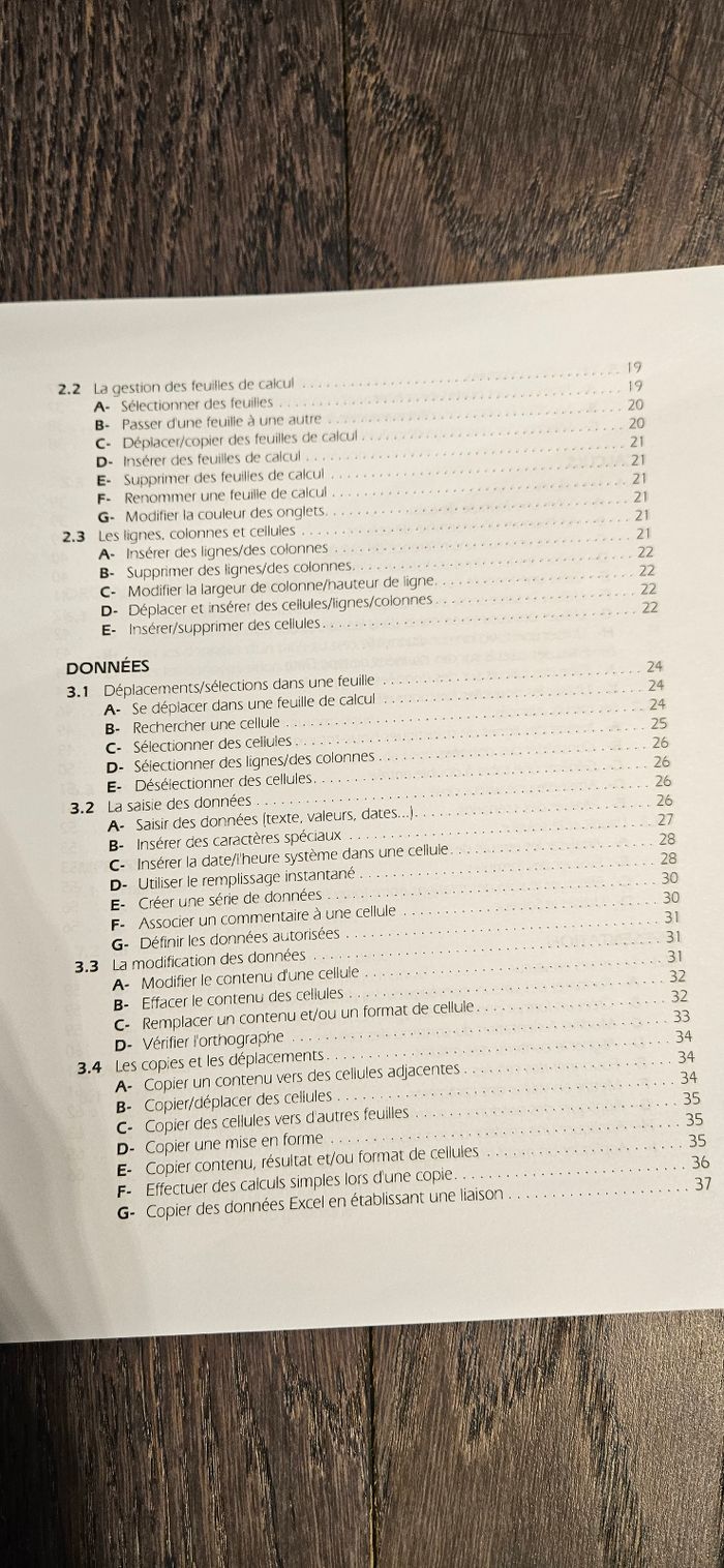 Guide d'utilisation Excel - photo numéro 4