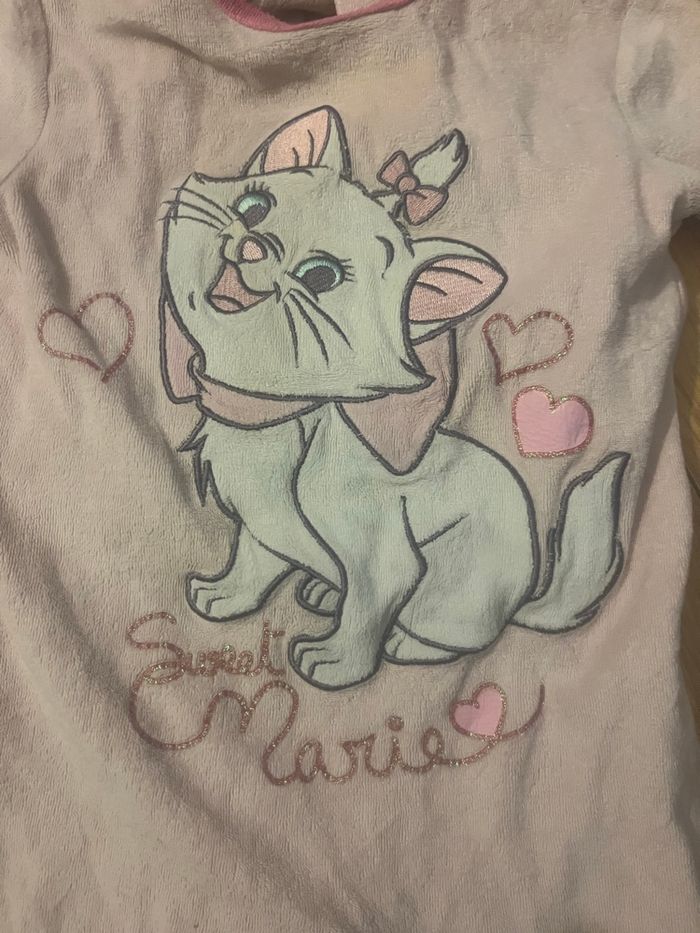 Pyjama velour Disney marie - photo numéro 3