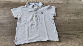 Polo manches courtes 36 mois