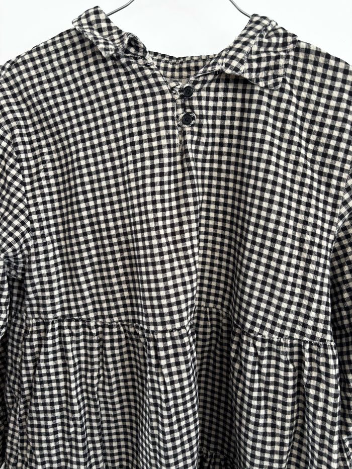 Robe velours Vichy - photo numéro 2