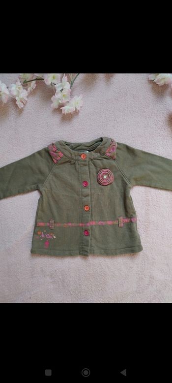 Gilet compagnie des petits 12 mois